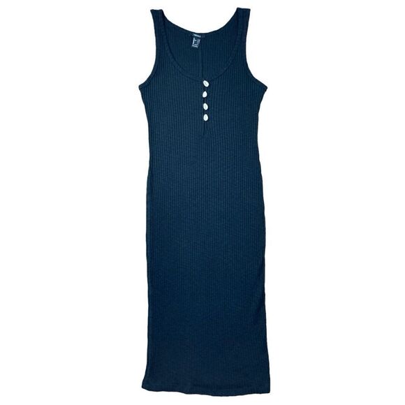 Forever 21 black shell knit tank dress - Picture 4 of 7